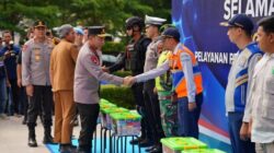 Tinjau Kalikangkung, Kapolri Pastikan Pelayanan Hingga Rekayasa Lalin Optimal Hadapi Mudik