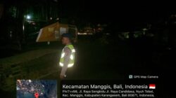 Dukung Operasi Ketupat Agung 2026 Sat Polairud Polres Karangasem, Tingkatkan Patroli Malam
