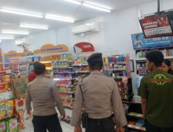 Cegah C3, Polisi Pangkalan Kerinci Patroli di Bank dan Pusat Perbelanjaan