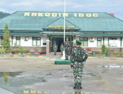 Upacara Bendera 17-an di Teluk Bintuni Berjalan Khidmat, Dandim Bacakan Amanat Pangdam XVIII/Kasuari