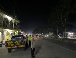 Polsek Pangkalan Kuras Amankan Shalat Tarawih, Ciptakan Suasana Kondusif