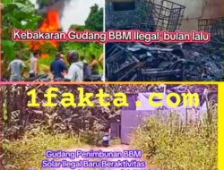 Gudang BBM Ilegal di Terusan Menang Diduga Beroperasi Kembali, Warga Resah dan Soroti Sikap Aparat