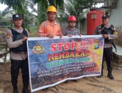 Polisi Intensifkan Patroli dan Himbauan Karhutla di Wilayah Kecamatan Ukui