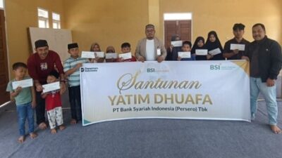 BSI Aceh Tengah dan Bener Meriah Salurkan Santunan Ratusan Anak Yatim, Total Bantuan Capai Rp160 Juta