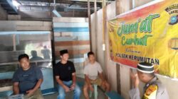 Jumat Curhat Polsek Kerumutan, Polisi Ajak Warga Bersinergi Jaga Kamtibmas