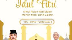 Kapolsek Serpong beserta Staff dan Bhayangkari mengucapkan, Selamat Hari Raya Idul Fitri 1447 H Mohon maaf Lahir dan Batin