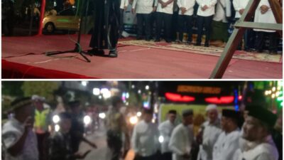 Malam Penuh Gema Takbir, H. Mukhlis Lepas Ribuan Warga Rayakan Idul Fitri di Bireuen