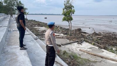 Polsek Teluk Meranti Patroli Objek Wisata dan Rumah Kosong Selama Ramadan