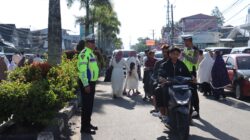 Polres Aceh Tengah Amankan Shalat Idul Fitri, Lalu Lintas Diatur Demi Kenyamanan Jamaah