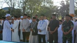 Walikota dan Wakil Walikota Langsa Shalat Idul Fitri Bersama Ribuan Warga