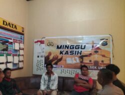 Polsek Ukui Serap Aspirasi Warga, Bahas Karhutla hingga Remaja Nongkrong Malam