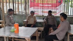 Minggu Kasih di Kuala Kampar, Polisi Ajak Warga Lawan Hoax dan Atasi Anjing Liar