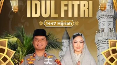 Keluarga Besar Polres Cianjur beserta Bhayangkari Cabang Cianjur mengucapkan Selamat Hari Raya Idul Fitri 1447 H / 2026