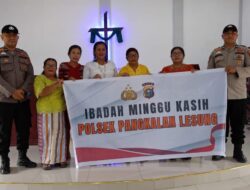 Minggu Kasih Polsek Pangkalan Lesung, Polisi Patroli Kebun Sawit dan Harkamtibmas