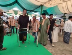 Ribuan Warga Hadiri Halal Bihalal di Rumah H Ruslan Daud