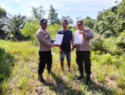 Patroli Karhutla di Pangkalan Lesung, Warga Diimbau Tak Bakar Lahan