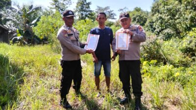 Patroli Karhutla di Pangkalan Lesung, Warga Diimbau Tak Bakar Lahan