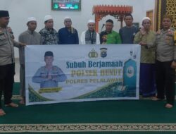 Personel Polsek Bunut Gelar Subuh Berjamaah untuk Perkuat Silaturahmi dengan Masyarakat