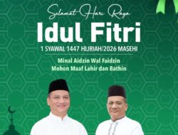 Keluarga Besar Pemerintah Kabupaten Aceh Tamiang mengucapkan Selamat Hari Raya Idul Fitri 1447 H/2026