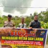 Polsek Teluk Meranti Sosialisasikan Maklumat Kapolda Riau untuk Cegah Karhutla