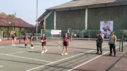 Babinsa Koramil 1611-07/Denpasar Barat Laksanakan Pengamanan Porsenijar Kota Denpasar