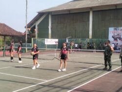 Babinsa Koramil 1611-07/Denpasar Barat Laksanakan Pengamanan Porsenijar Kota Denpasar