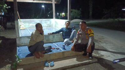 Patroli Malam Polsek Kerumutan Tingkatkan Rasa Aman Masyarakat Pematang Tinggi