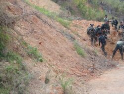 Satgas Gulbencal Kodim 0106/Aceh Tengah Bersihkan Material Longsor dan Banjir Bandang