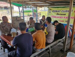 Lewat Jumat Curhat, Polisi di Kuala Kampar Bahas Anjing Liar hingga Balap Liar