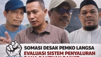 SOMASI Tegur Keras Mekanisme Penyaluran Dana Rehabilitasi Rumah Pasca Banjir, Desak Evaluasi Kebijakan Pemko Langsa