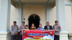 Polsek Pangkalan Kuras Gelar Minggu Kasih, Edukasi Warga Soal Karhutla dan Narkoba