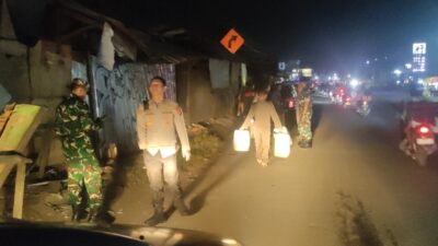 Berantas Penyakit Masyarakat, Muspika Kibin Tertibkan Lapak Tuak dan Warung Jamu Penjual Miras