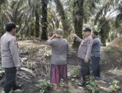 Sosialisasi Larangan Bakar Lahan, Polisi Turun ke Wilayah Rawan Karhutla