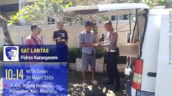 Berikan Kemudahan kepada Masyarakat, Sat Lantas Karangasem Jemput Bola Melalui Layanan SAMSAT Keliling