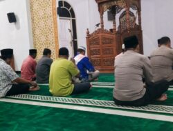 Lewat Salat Subuh, Polsek Ukui Sampaikan Pesan Kamtibmas