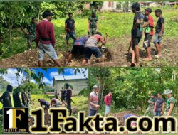Kejar Target, Satgas TMMD Ke-128 Lakukan Penggalian MCK di Desa Umbu Wangu