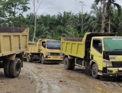 APH Diduga “Berkedip Mata”, Galian C di Geureudong Pase Bebas Beroperasi di Aliran Sungai