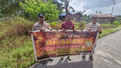 Sebar Maklumat Polda Riau, Polisi Ajak Warga Stop Bakar Lahan
