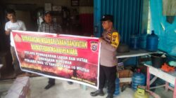 Polisi Sosialisasikan Bahaya Karhutla kepada Warga Desa Segati