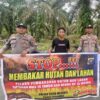 Polsek Teluk Meranti Gencarkan Sosialisasi Maklumat Kapolda Riau untuk Cegah Karhutla