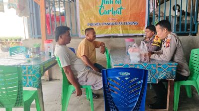 Jumat Curhat Jadi Wadah Warga Pangkalan Lesung Sampaikan Masalah Keamanan