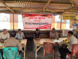 Polsek Pangkalan Kuras Ajak Warga Diskusi soal Kenakalan Remaja di Program Jumat Curhat