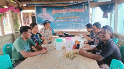 Polsek Bunut Gelar “Jumat Curhat” untuk Tingkatkan Kamtibmas