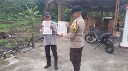 Warga Kuala Kampar Dihimbau Tidak Bakar Lahan, Polri Gencarkan Sosialisasi Karhutla