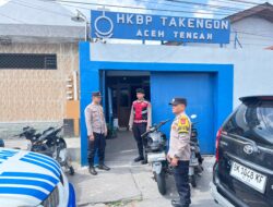 Polres Aceh Tengah Amankan Ibadah Paskah di Dua Gereja, Berlangsung Khidmat dan Kondusif