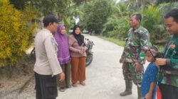 Polsek Langgam Gelar Sinergitas dengan TNI Koramil 09 Langgam