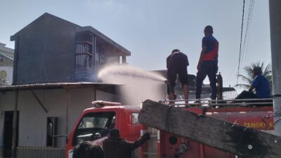 Korsleting Listrik Picu Kebakaran Rumah di Banda Sakti, Kerugian Capai Rp250 Juta