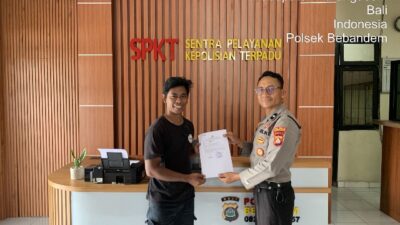 Maposek Bebandem Terima Laporan Warga, yang Kehilangan Dokumen Penting