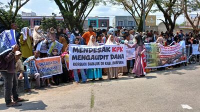 Masyarakat Korban Banjir Desak KPK Turun ke Bireuen