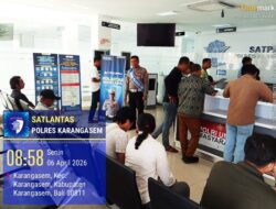 Tingkatkan Pelayanan SIM, Satlantas Polres Karangasem Edukasi Etika Berkendara kepada Pemohon SIM Baru